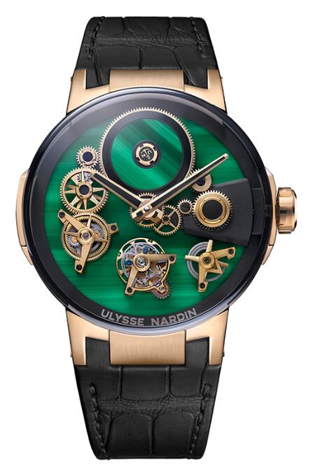 2023 Ulysse Nardin BLAST FREE WHEEL MALACHITE 1766-176LE-9A-MAL/1A Replica Watch